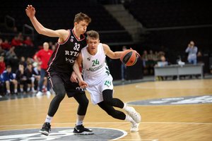 Visas rungtynes pirmavęs „Žalgiris“ dramatiškai krito rungtynių pabaigoje