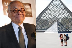 Mirė garsiąją Luvro piramidę suprojektavęs architektas