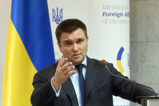 Atsistatydina Ukrainos URM vadovas Pavlo Klimkinas