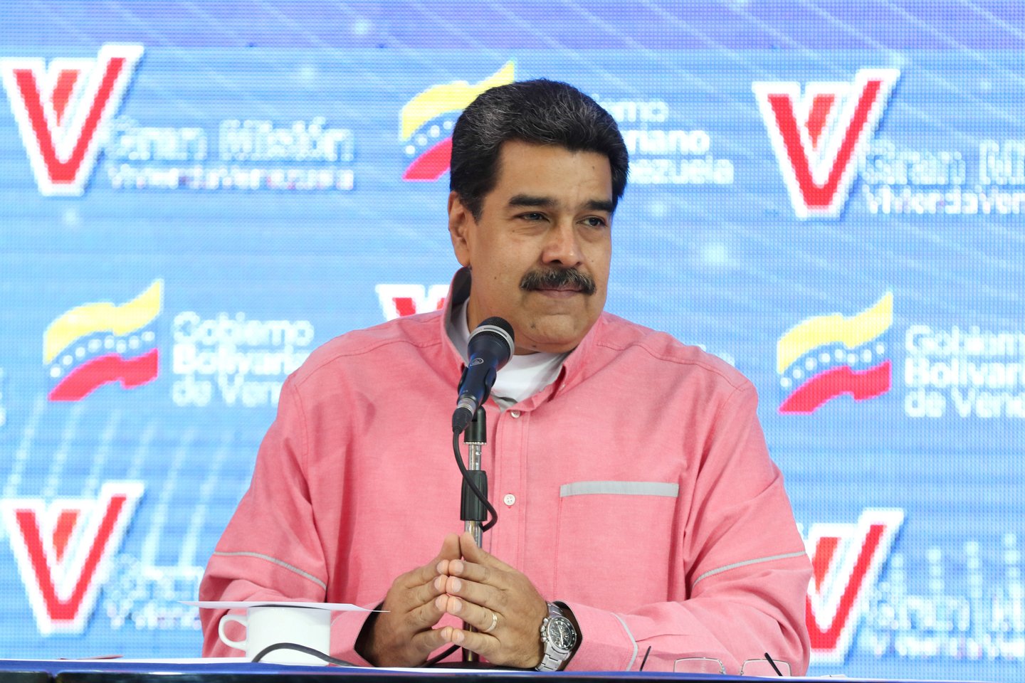 Venesuelos prezidento Nicolas Maduro.