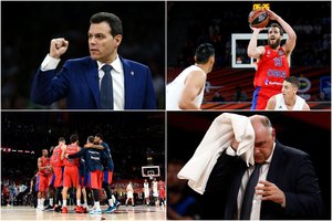 CSKA treneris D. Itoudis įvardino lemiamą aspektą, S. Rodriguezas barzdos neskus net ir po pergalės finale