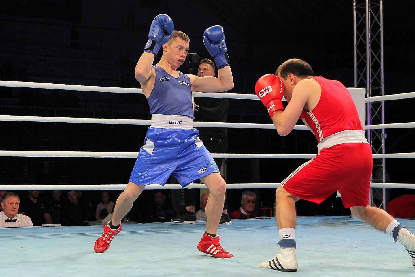 Algirdo Šociko vardo turnyre Lietuvos boksininkai iškovojo penkis aukso medalius.<br>E.Šemioto nuotr.