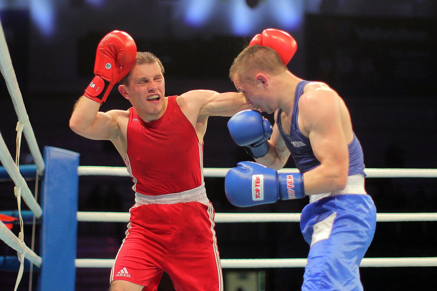 Algirdo Šociko vardo turnyre Lietuvos boksininkai iškovojo penkis aukso medalius.<br>E.Šemioto nuotr.