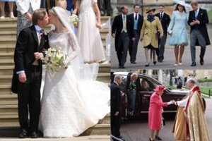 Princas Harry paliko Meghan Markle su vaiku namuose, o pats išspruko į karališkas vestuves