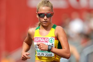 Istorinis pasiekimas: Živilė Vaiciukevičiūtė triumfavo Europos sportinio ėjimo varžybose