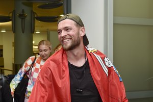 Jurijus Veklenko grįžo į Lietuvą: prasitarė apie planus ir politiką „Eurovizijoje“