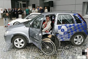 Lemtinga avarija nenumalšino azarto: neįgaliojo vežimėlyje sėdintis vyras meta naują iššūkį 