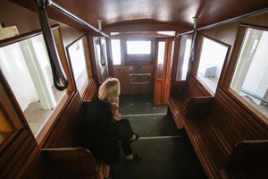 Po avarijos atnaujintame funikulieriuje įrengė prietaisą, kuris patiks keleiviams
