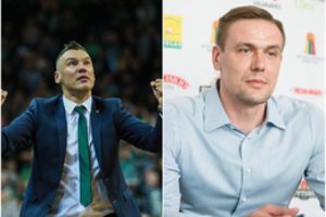 Uždangą dėl Š. Jasikevičiaus ateities „Žalgiryje“ praskleidęs R. Javtokas: „Viskas gerai – Šaras dar lieka“