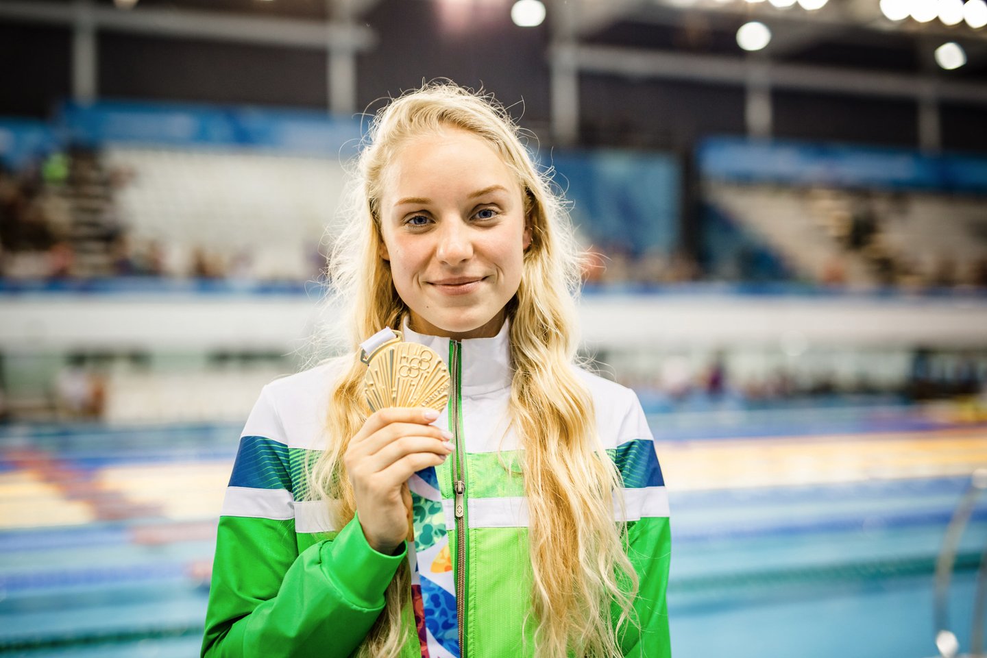 Agnė Šeleikaitė patarė jaunoms sportininkėms.