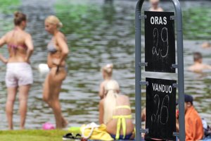 Lietuvą alina karščiai: fiksuoja rekordus, specialistai įspėjo apie rimtą pavojų sveikatai