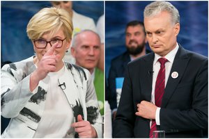 G. Nausėda ir I. Šimonytė pliekiasi toliau: išnarstę pinigines, metė naujus argumentus
