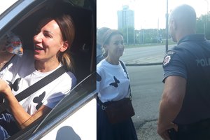 Viršijusi greitį Vilniuje įkliuvo Katažina Zvonkuvienė: man tai pirmas kartas