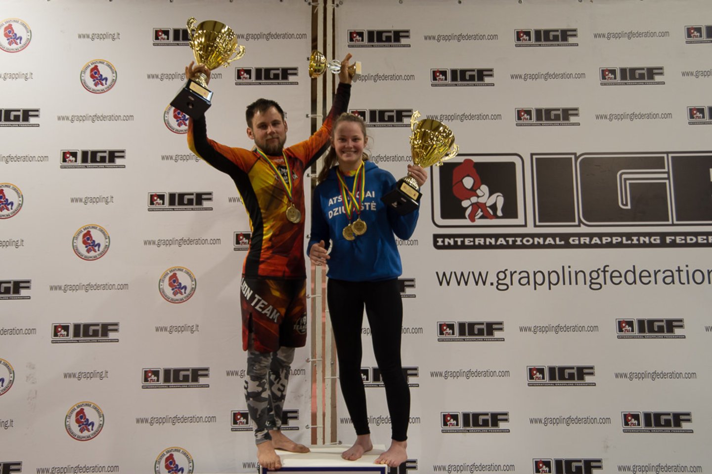 Į pirmąkart istorijoje Aukštaitijos sostinėje surengtą Panevėžio miesto atvirąjį graplingo čempionatą susirinko beveik 200 sportininkų iš Lietuvos, Latvijos ir Rusijos.<br> Organizatorių nuotr.