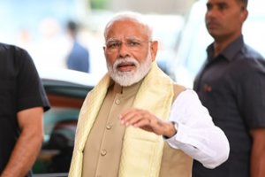 Indijos premjeras N. Modi paskelbė pergalę parlamento rinkimuose