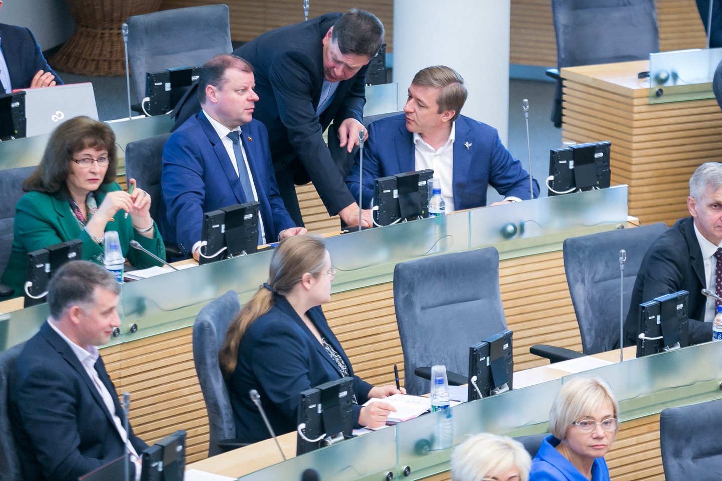 R. Baškienė apie EP rinkimus: nesakysiu, kaip R. Karbauskis, kad būsime maksimaliai laimintys.<br>T.Bauro nuotr.