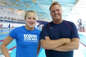 R. Meilutytę į plaukimo aukštumas iškėlęs treneris J. Ruddas tarė sudie: „Džiaukis gyvenimu, Rūta“