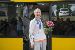 Penkiakovininkė I. Serapinaitė pateko į pasaulio taurės varžybų Prahoje finalą