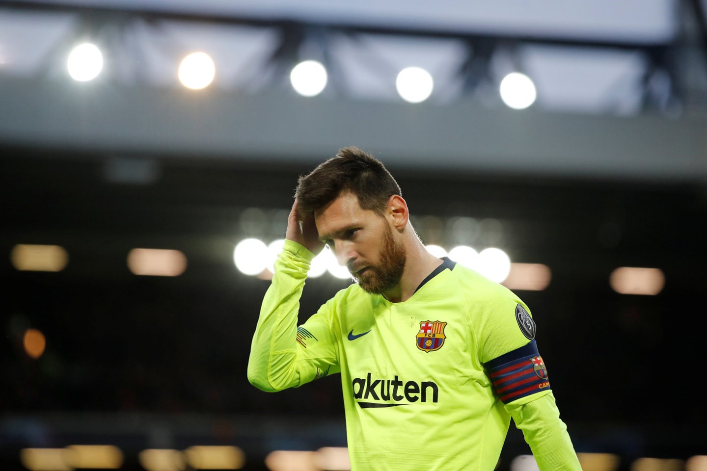 L.Messi negali pamiršti nesėkmės Liverpulyje.