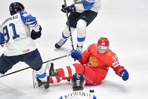 Rusijos žygis pasaulio čempionate sustabdytas: į finalą pateko Suomijos rinktinė