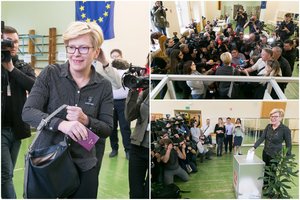 Balsą atidavusi I. Šimonytė prabilo apie savo planus ir linkėjo išsirinkti „tuos“