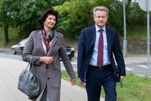 Vėžį įveikusi Laima Paksienė po ilgo laiko pasirodė viešai