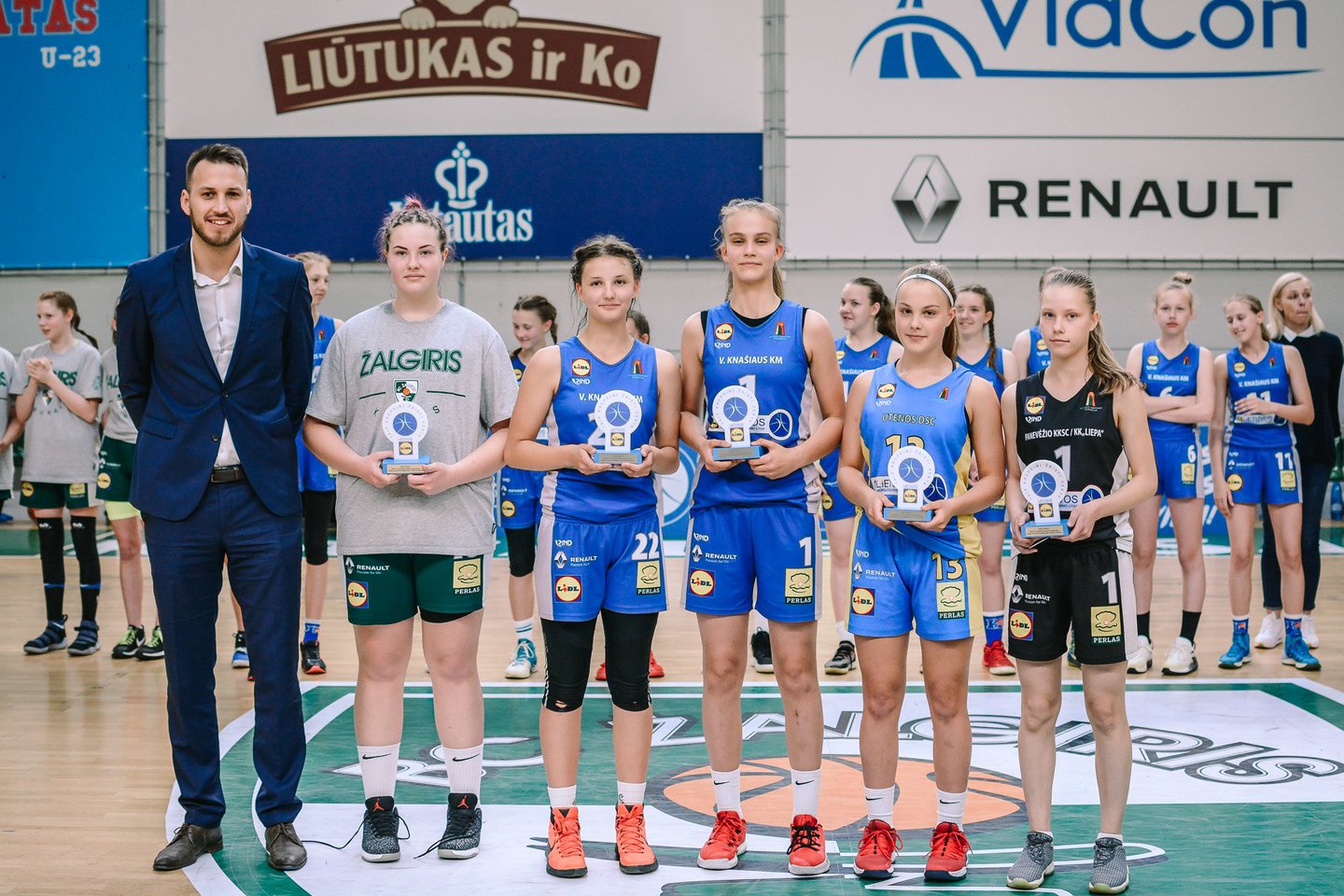  Kaune vyko MKL merginų U14 čempionatas.<br> L.Šilkaičio nuotr.