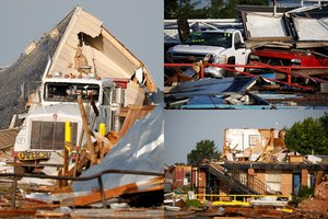 Tornadas Oklahomos valstijoje nusinešė 2 žmonių gyvybes, 29 – hospitalizuoti