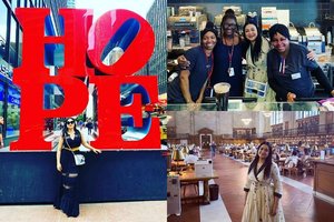 Moniką Falcon pasitiko su dovanomis: „Taip gali nutikti tik Niujorke“