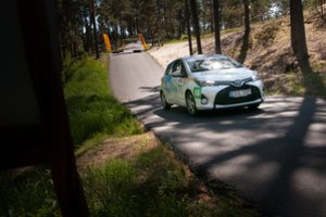 Žurnalistų ralio trasų pavydi net automobilių sporto profesionalai