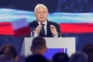 EP rinkimuose Lenkijoje laimėjo valdančioji „Teisės ir teisingumo“ partija