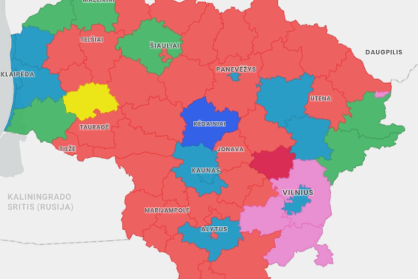 VRK apžvelgė rinkimų rezultatus ir užfiksuotus pažeidimus