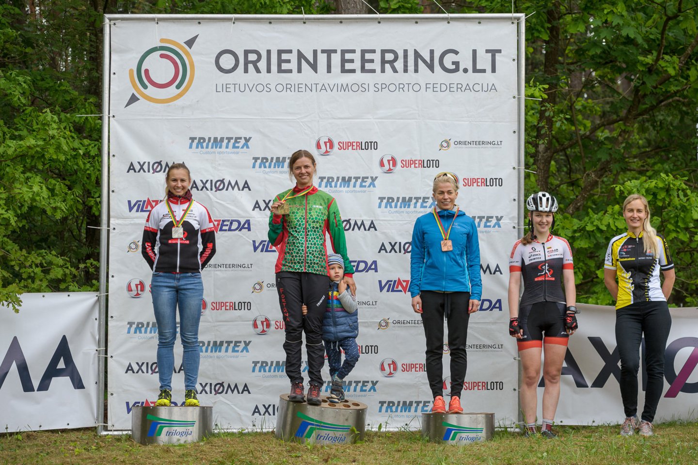  Savaitgalį Prienuose buvo išdalinti pirmieji šio sezono Lietuvos orientavimosi sporto kalnų dviračiais čempionato apdovanojimai.<br> D.Lazausko nuotr.