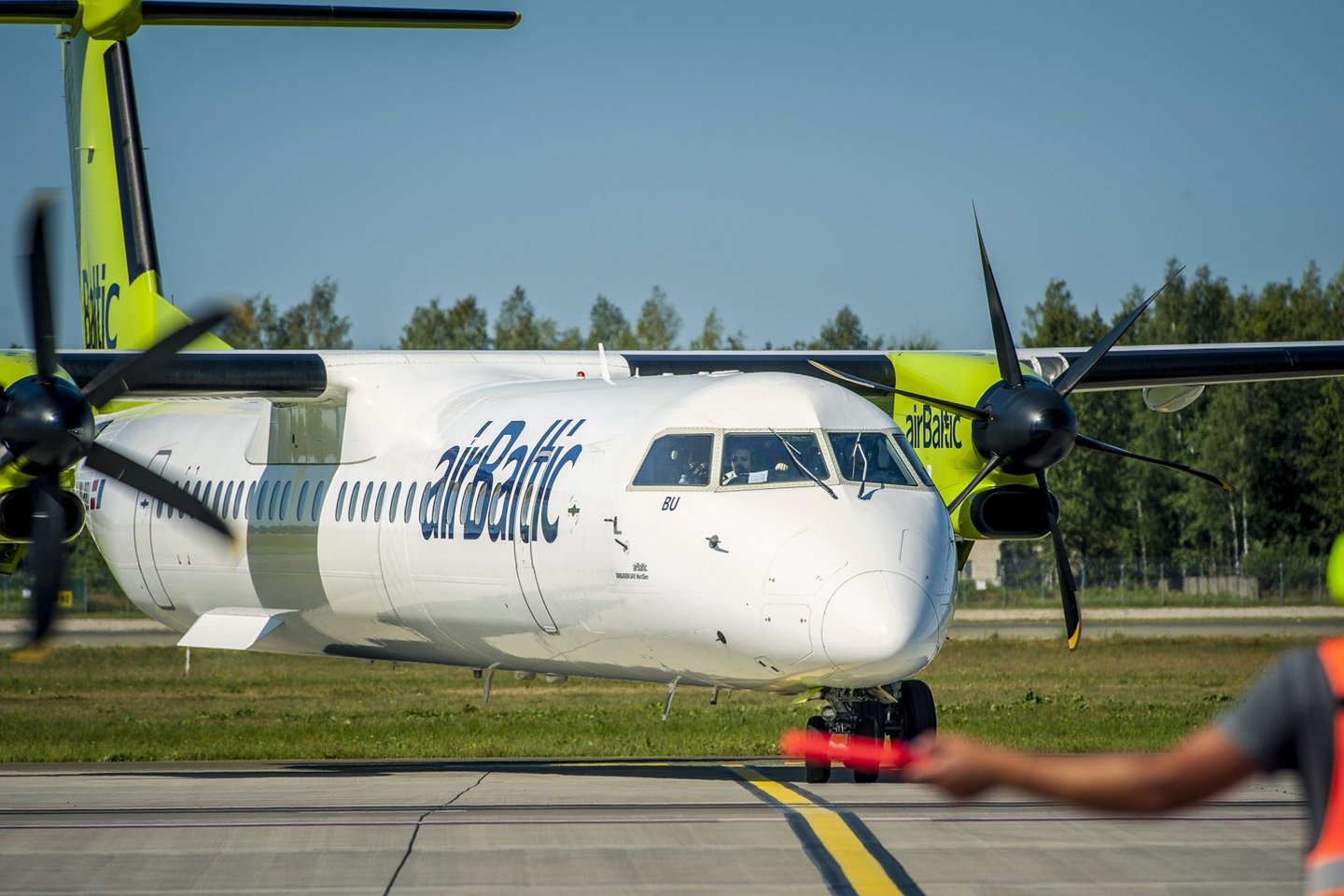   „airBaltic“ artėjantį žiemos skrydžių sezoną atliks du kasdienius skrydžius tarp Palangos ir Rygos.<br> Organizatorių nuotr. 