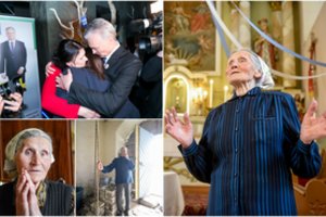 Išskirtinio G. Nausėdos dėmesio Pabaisko bažnyčios prižiūrėtoja sulaukė dėl išsipildžiusios maldos