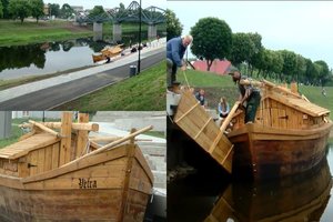 Juokas pro ašaras: tūkstančius išmetė laivui, kuriam nėra kur plaukti