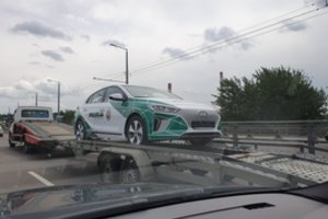 Pajūrio policija nustebino nauju automobiliu – tokio Lietuvos pareigūnai dar neturėjo