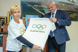 Klaipėdos meras nekantriai laukia Olimpinės dienos: nenusivils nė vienas