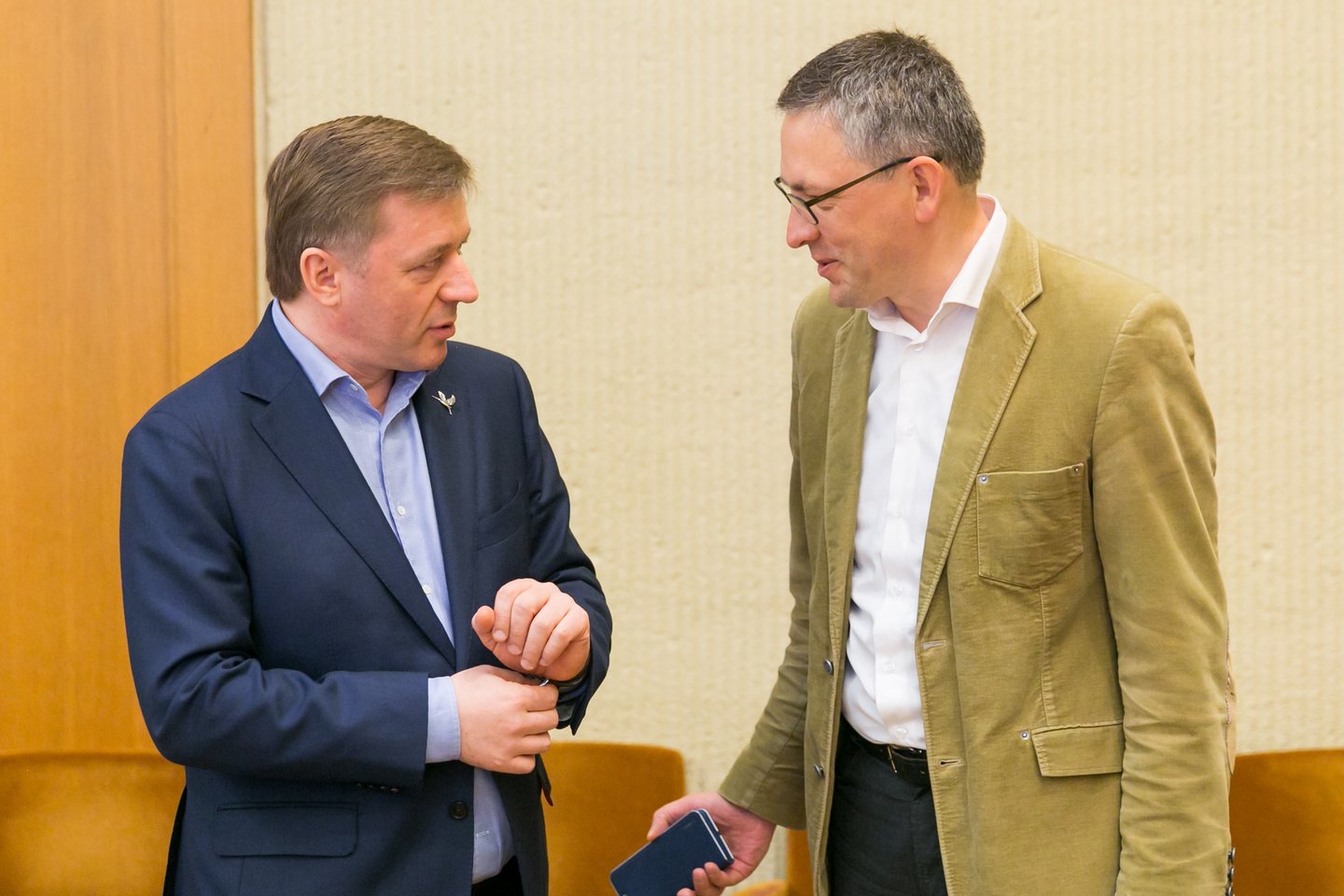 Lietuvos valstiečių ir žaliųjų frakcijos posėdis. <br> T.Bauro nuotr.