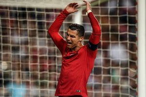  Lietuviai laukia C. Ronaldo – iššlavė visus bilietus į rinktinės rungtynes prieš Portugaliją