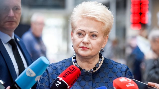 D. Grybauskaitė minima tarp kandidačių pirmininkauti Europos Vadovų Tarybai