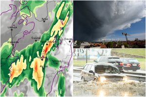 Pasiruoškite – laukia audringa naktis: šalį siaubs galingas škvalas