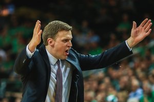 Žaidėją LKL finalo starte praradęs D. Adomaitis: „Momentais netikėjome pergale“