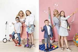 Po šeimos krizės Goda Alijeva su vaikais įsiamžino vasariškoje fotosesijoje