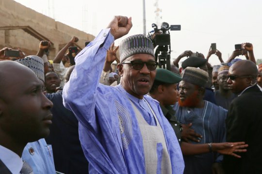 Nigerijos prezidentas M. Buhari prisaikdintas antrai kadencijai