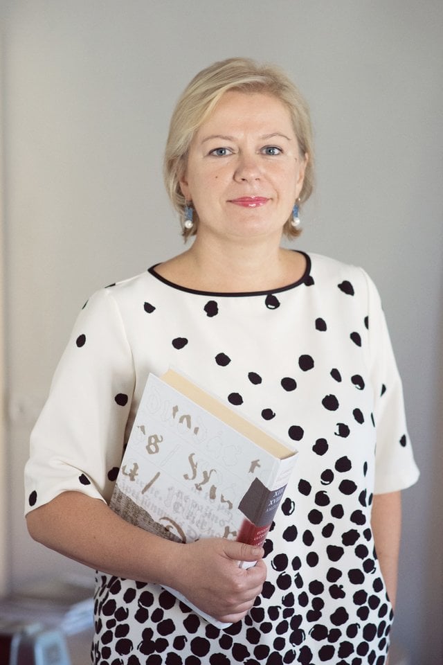  Vilniaus universiteto Filologijos fakulteto profesorė Dainora Pociūtė-Abukevičienė<br> E.Kurausko nuotr.