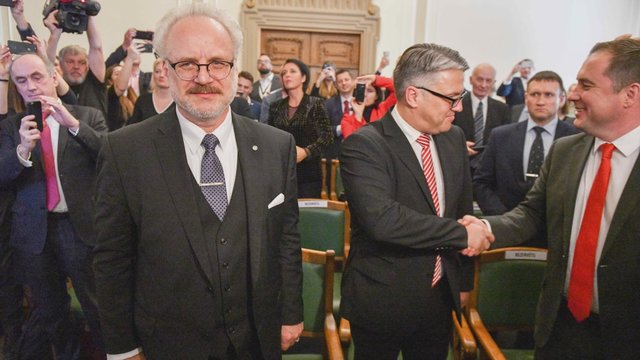 Kaimyninėje Latvijoje parlamentas išrinko naują prezidentą
