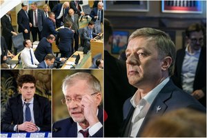 Dėl koalicijos griūties – aistros: lyderiai žeria reikalavimus, žvilgsniai krypsta į R. Karbauskį