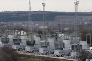Okupuotame Kryme Rusija neteisėtai išgavo per 9 mlrd. kub. metrų dujų