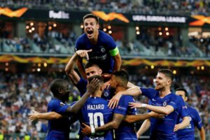Europos lygos finale – įvarčių gausa: Londono „Chelsea“ sutriuškino „Arsenal“ klubą